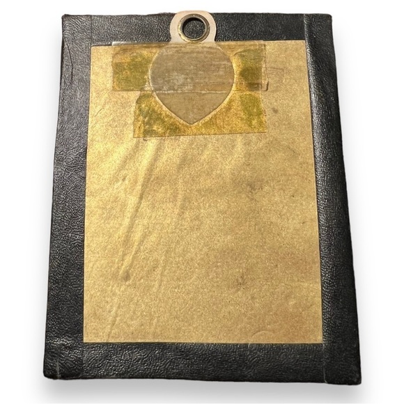 Vintage Antique Scherenschnitte/Silhouette Glass Painting Circa 1940s - Picture 2 of 6